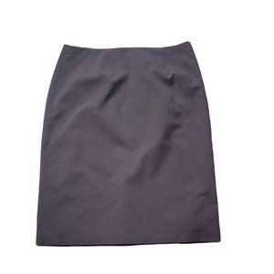 Josephine Studio Classy Career Skirt ~ Sz 4 ~ Brown ~ Lined ~ Knee Length